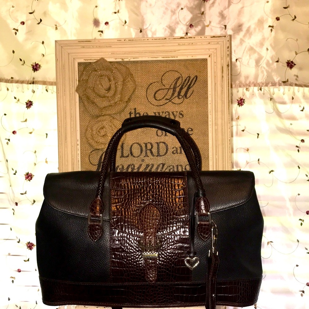 Authentic Large Leather Brighton For Business Bag - image 1